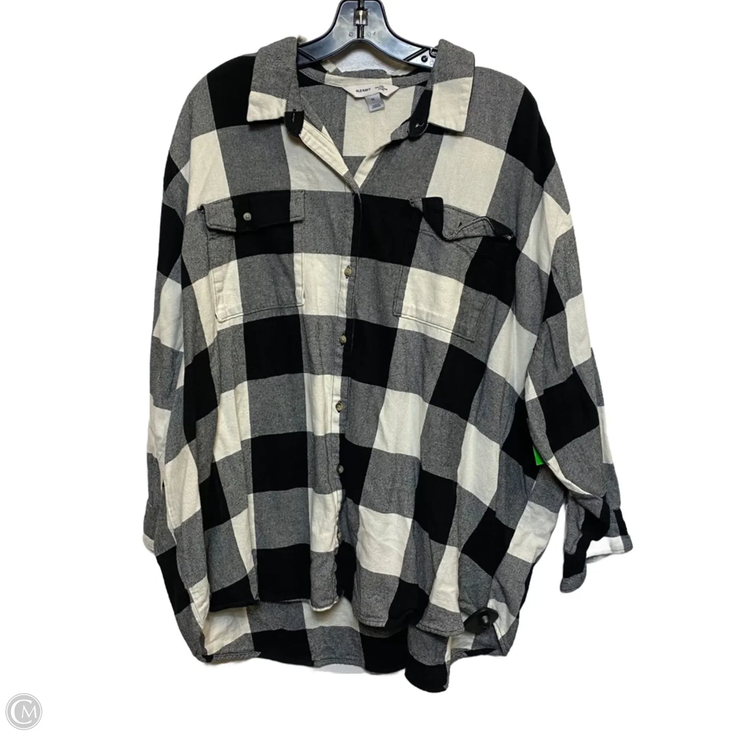 Top Long Sleeve By Old Navy In Black, Size: 3x