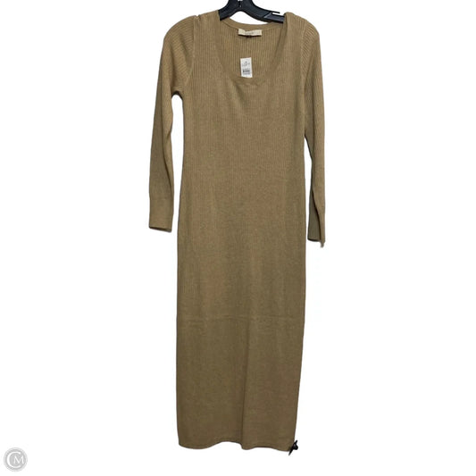 Dress Casual Maxi By Loft In Brown, Size: S