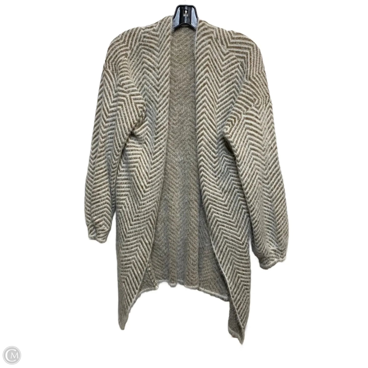 Sweater Cardigan By Cmf In Cream, Size: M