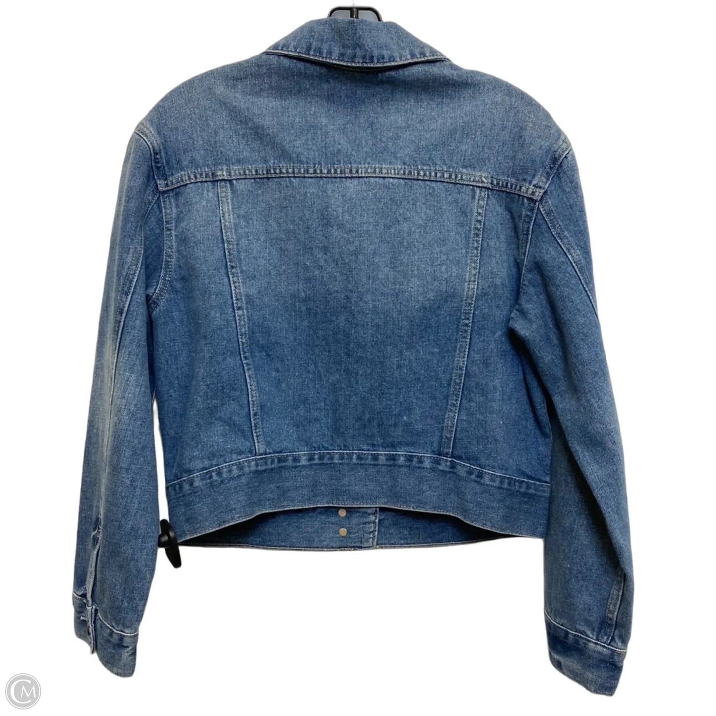 Jacket Denim By Just Usa In Blue Denim, Size: S