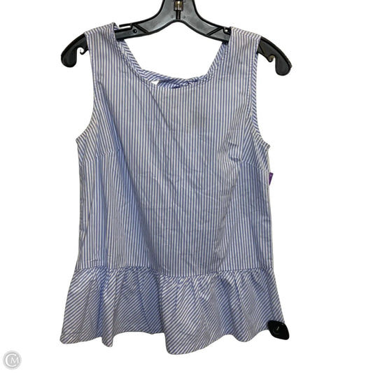 Top Sleeveless By J. Crew In Blue, Size: Xxs