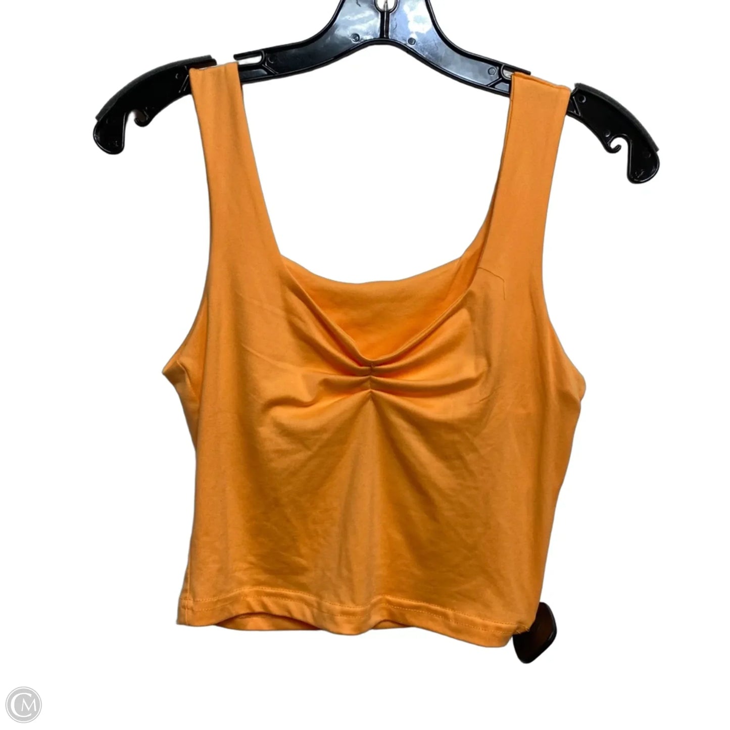 Top Sleeveless By Shein In Orange, Size: S