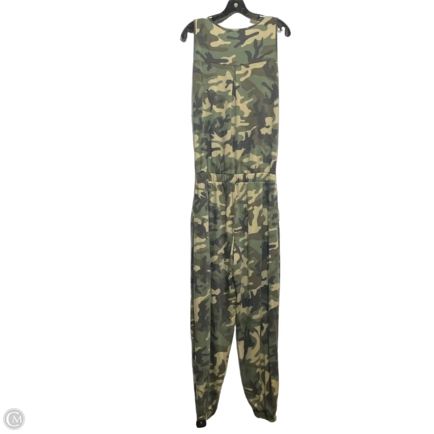 Jumpsuit By Zenana In Camouflage Print, Size: L