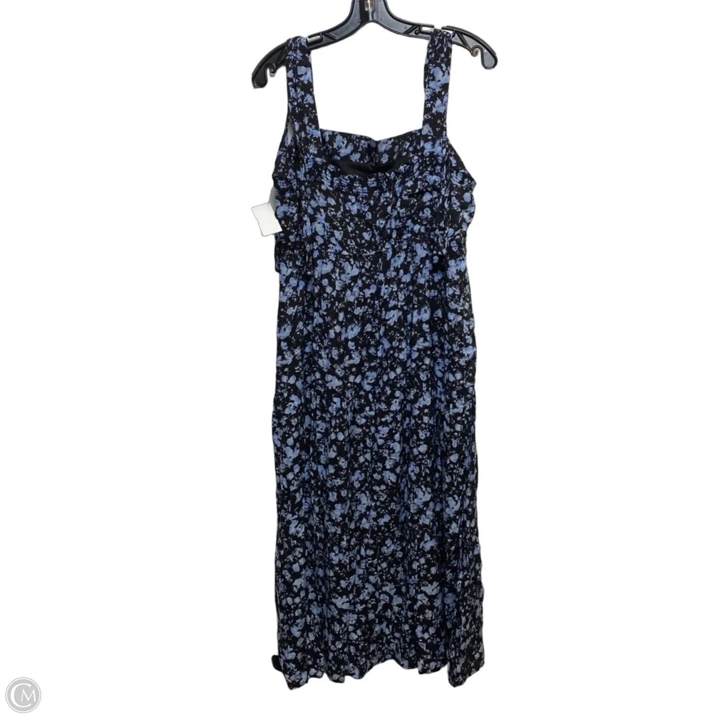 Dress Casual Midi By By The River In Black, Size: L