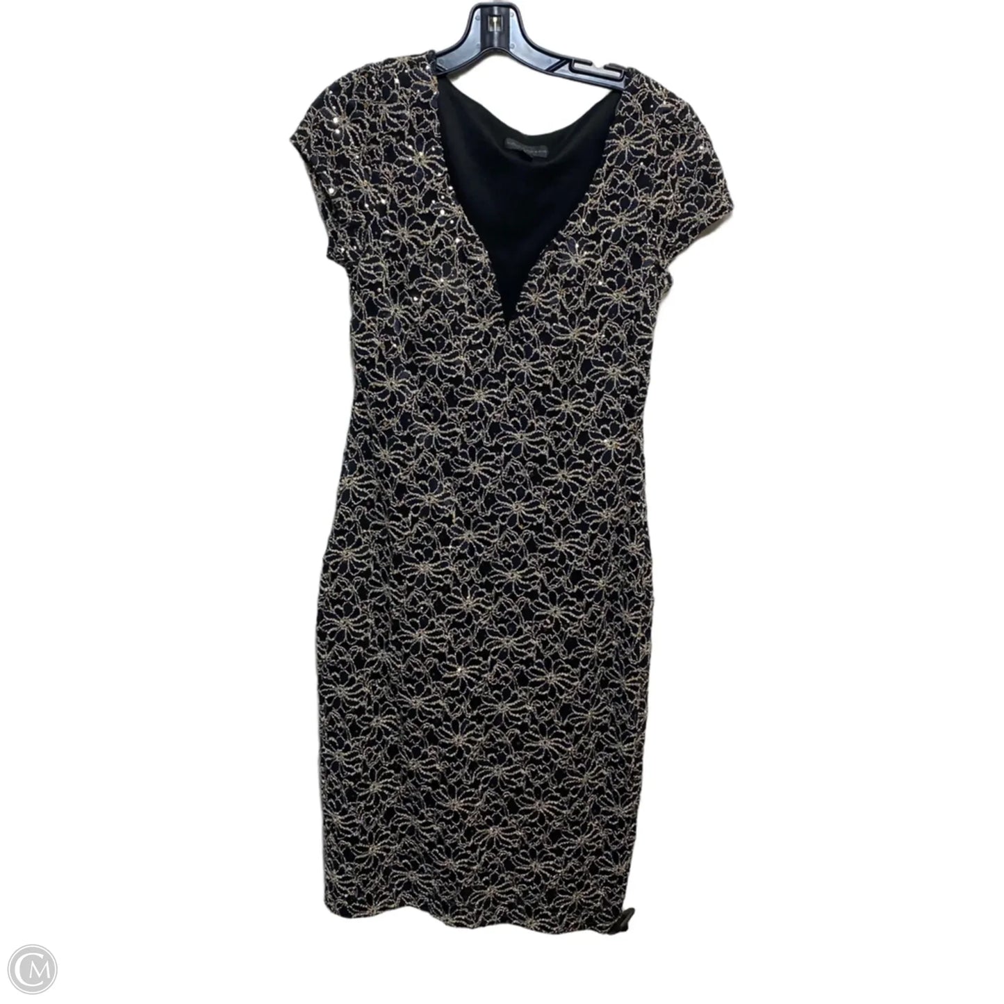 Dress Casual Short By Connected Apparel In Black, Size: M