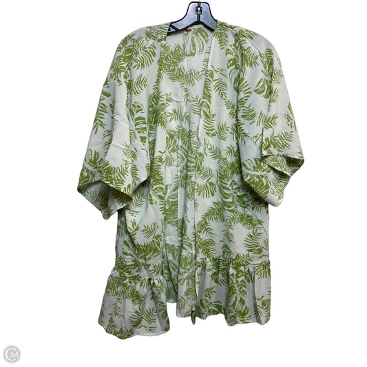 Kimono By 143 Story In Green, Size: Osfm