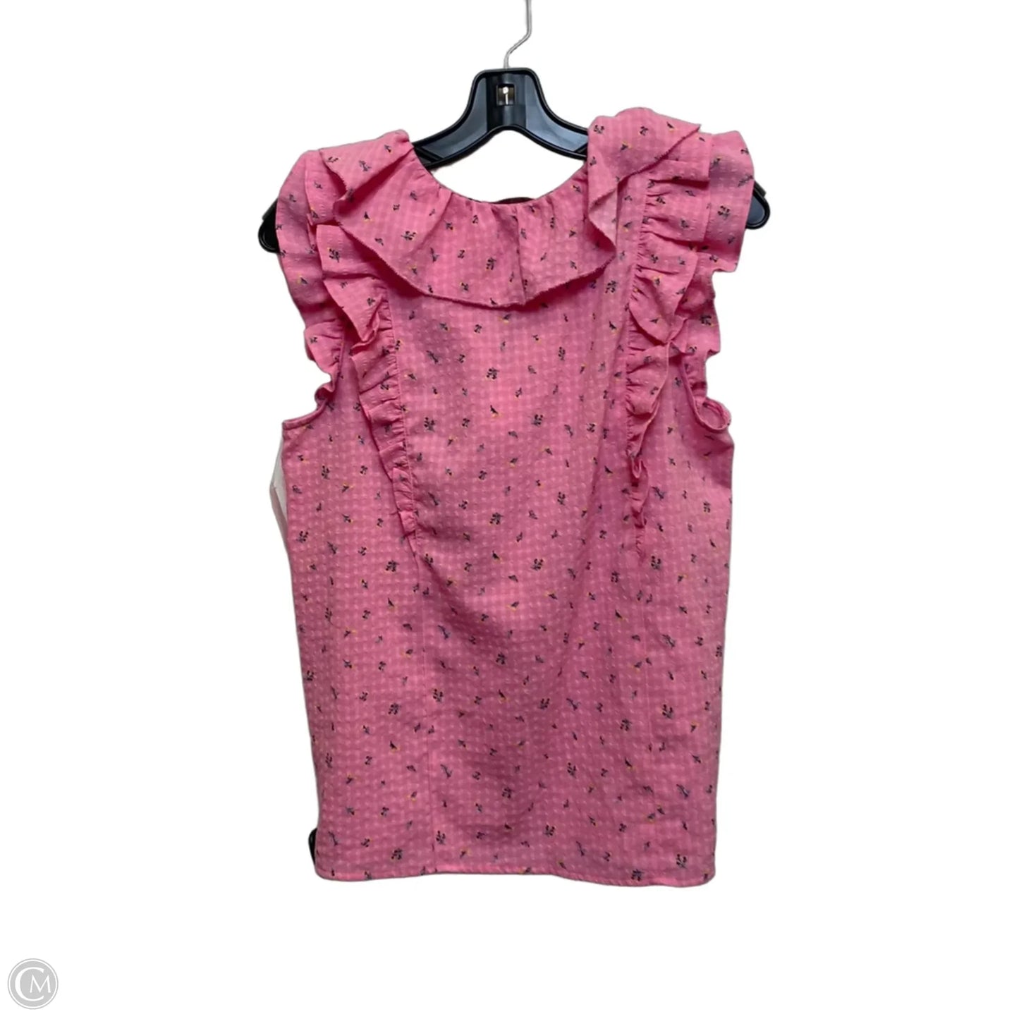 Top Sleeveless By Loft In Pink, Size: S