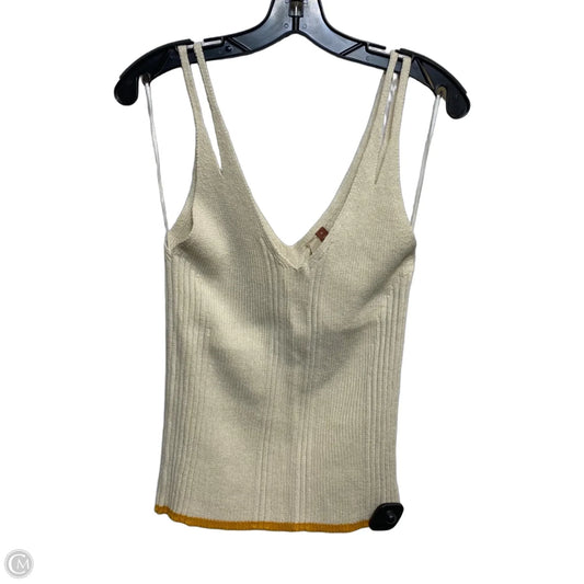 Top Sleeveless By Pilcro In Cream, Size: Xl