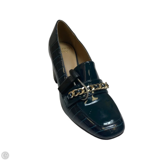 Shoes Heels Block By Crown And Ivy In Green, Size: 7