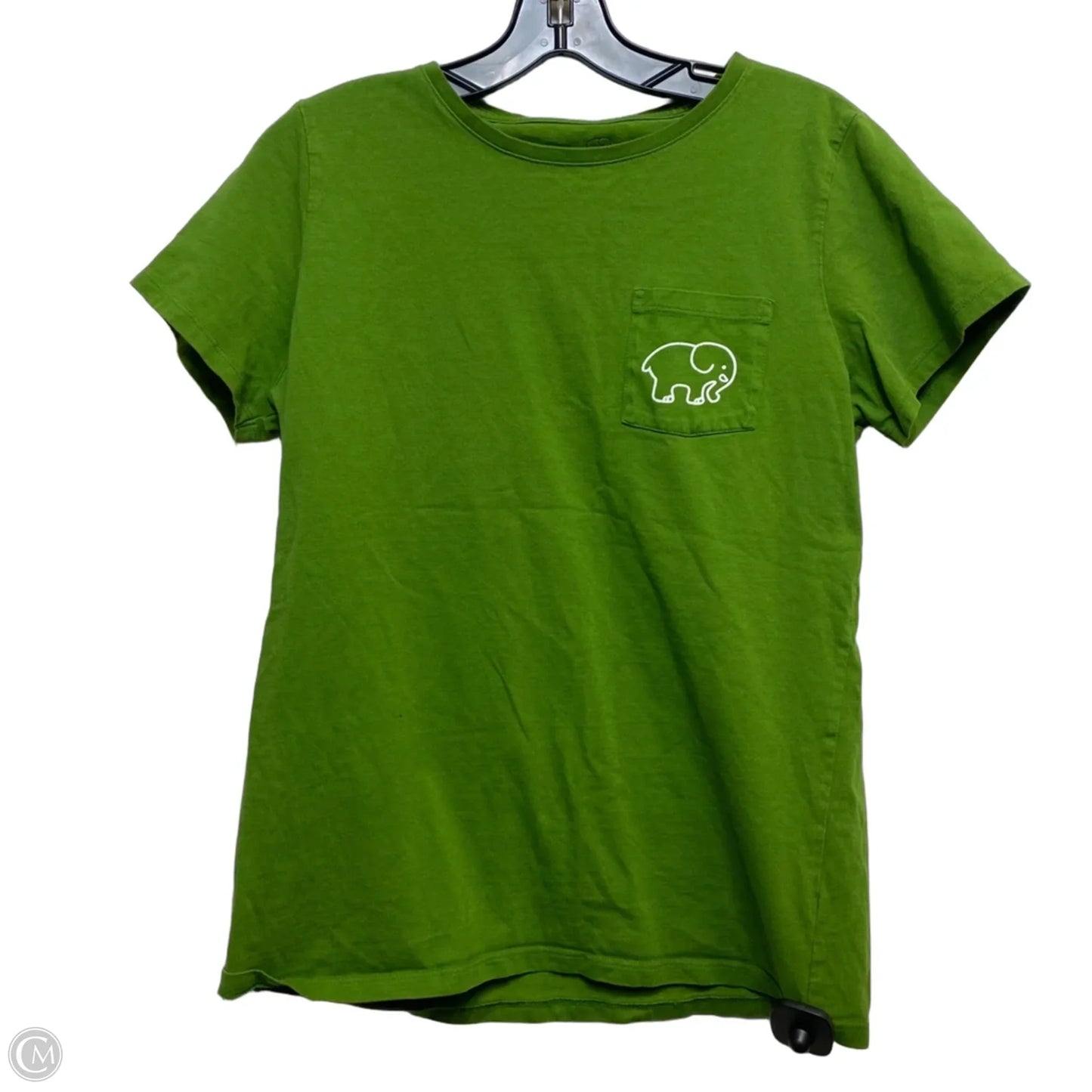 Top Short Sleeve By Ivory Ella In Green, Size: M