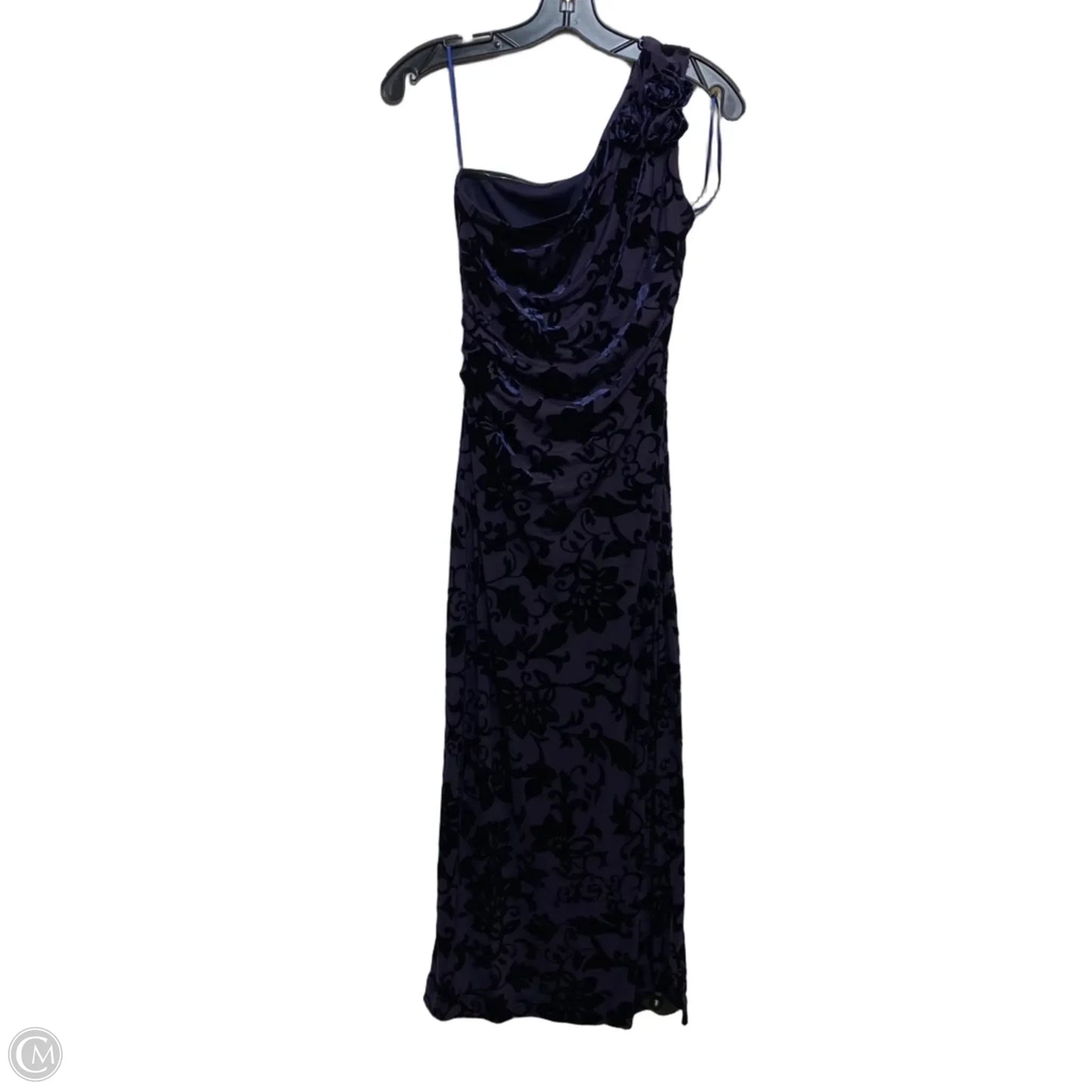 Dress Casual Midi By Taylor In Purple, Size: Xs
