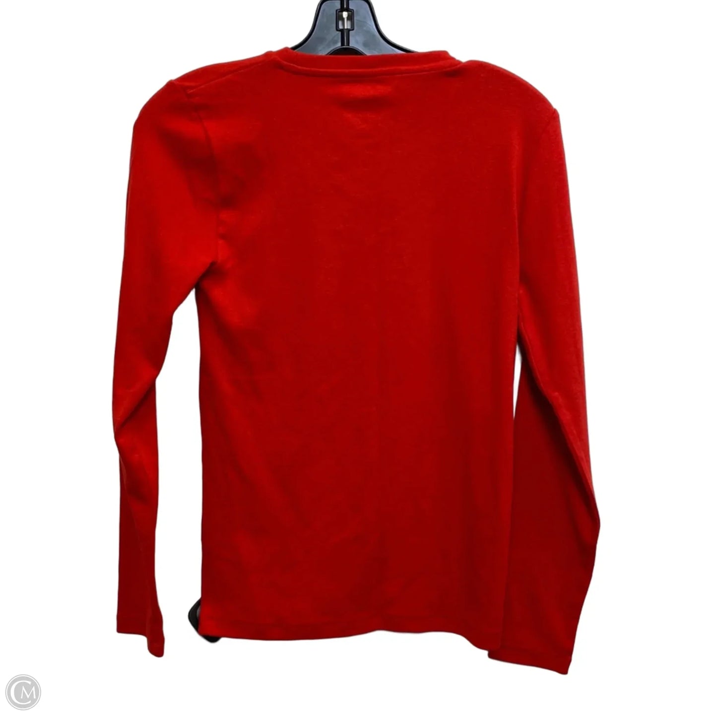 Top Long Sleeve By J. Crew In Red, Size: S