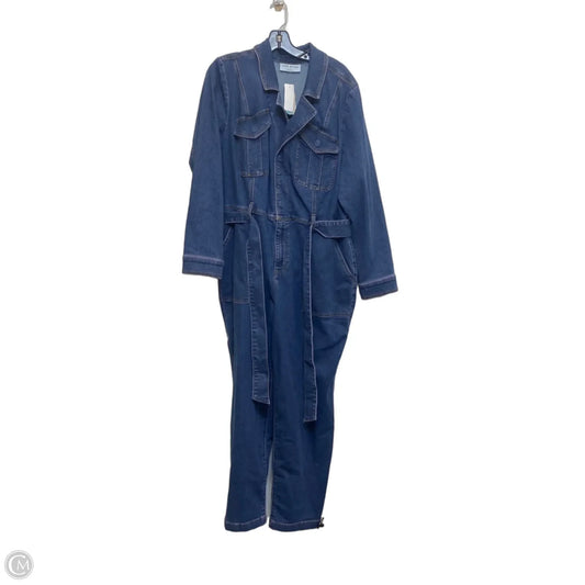 Jumpsuit By Lane Bryant In Blue Denim, Size: 2x