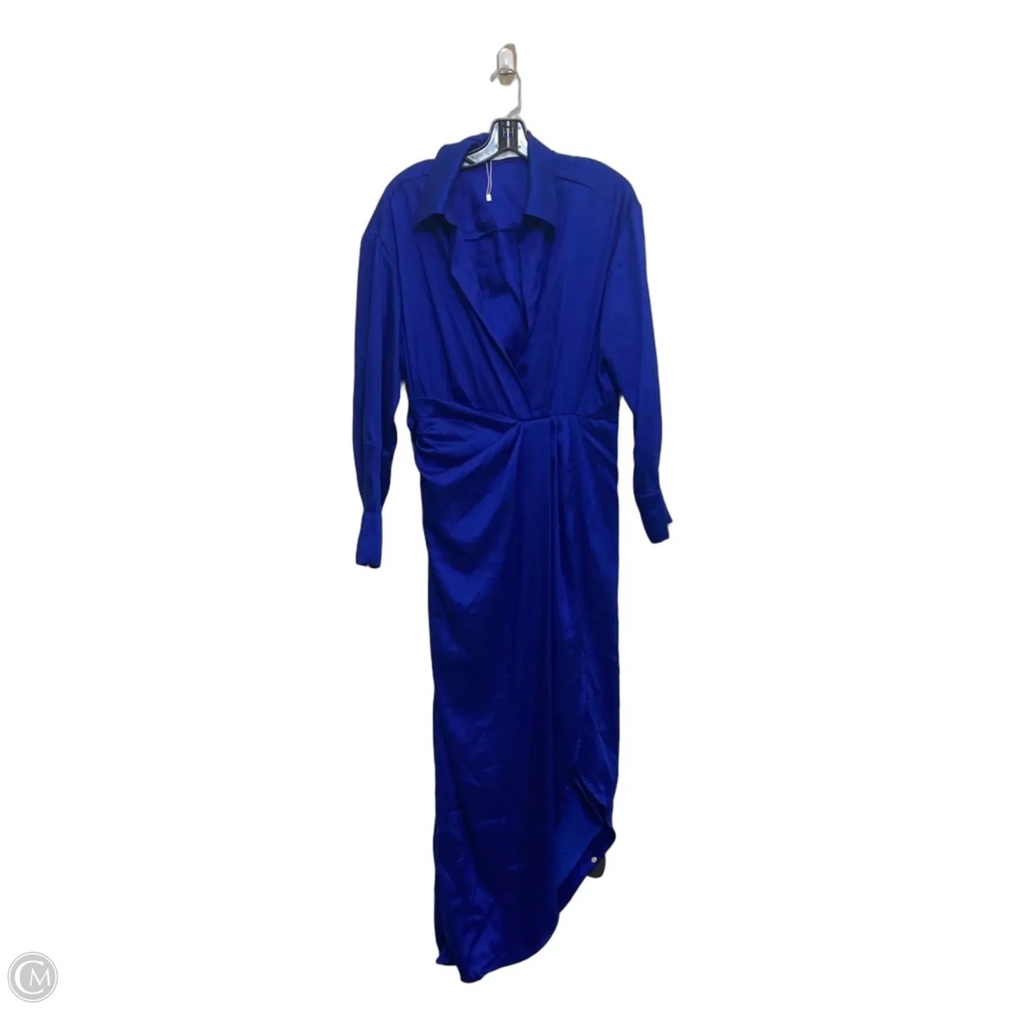 Dress Casual Midi By Mng In Blue, Size: M