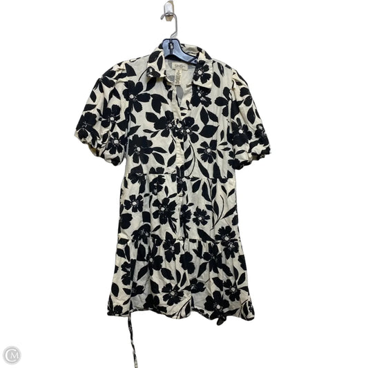 Dress Casual Short By Jessica Simpson In Cream, Size: M