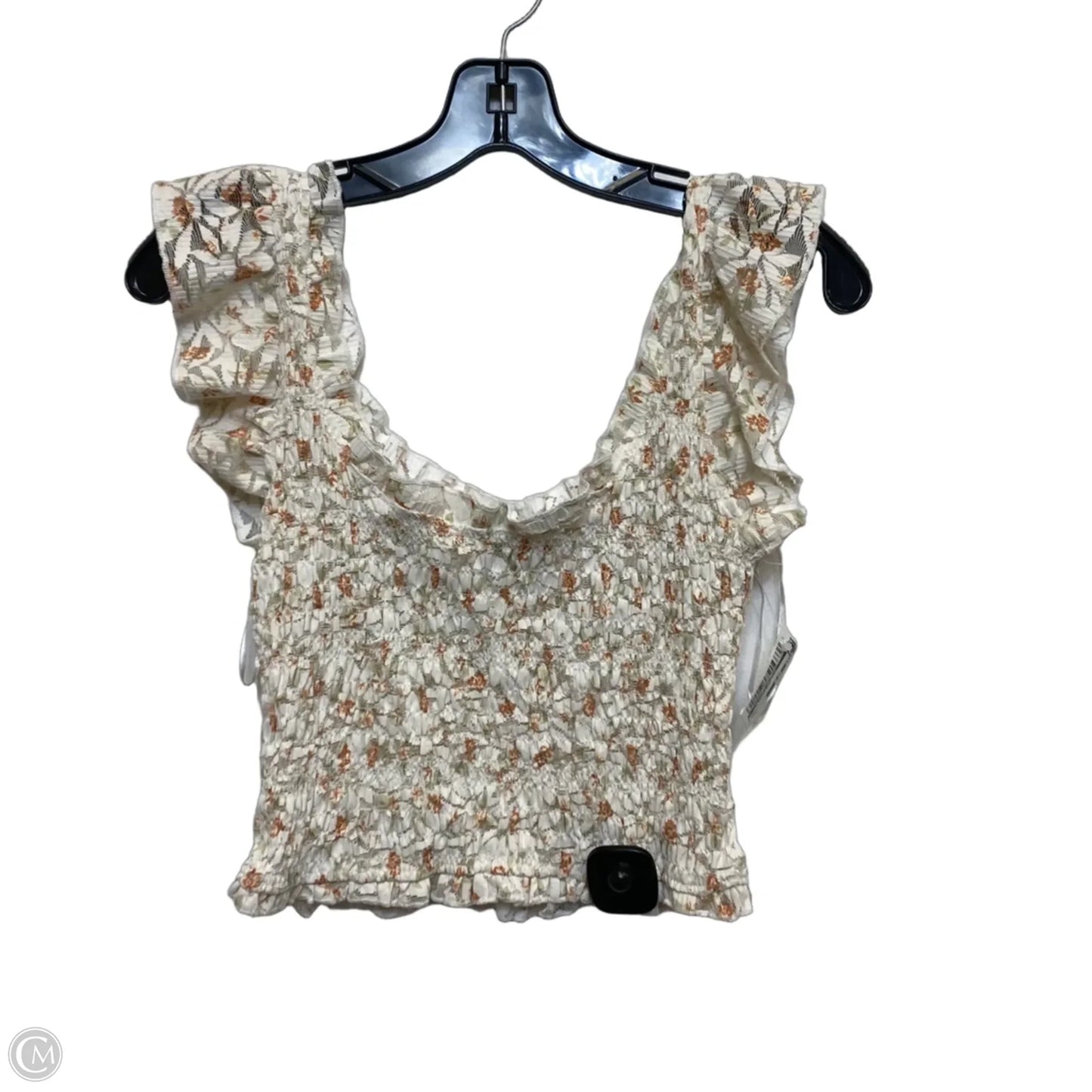 Top Sleeveless By Thirty/Thirty In Cream, Size: S
