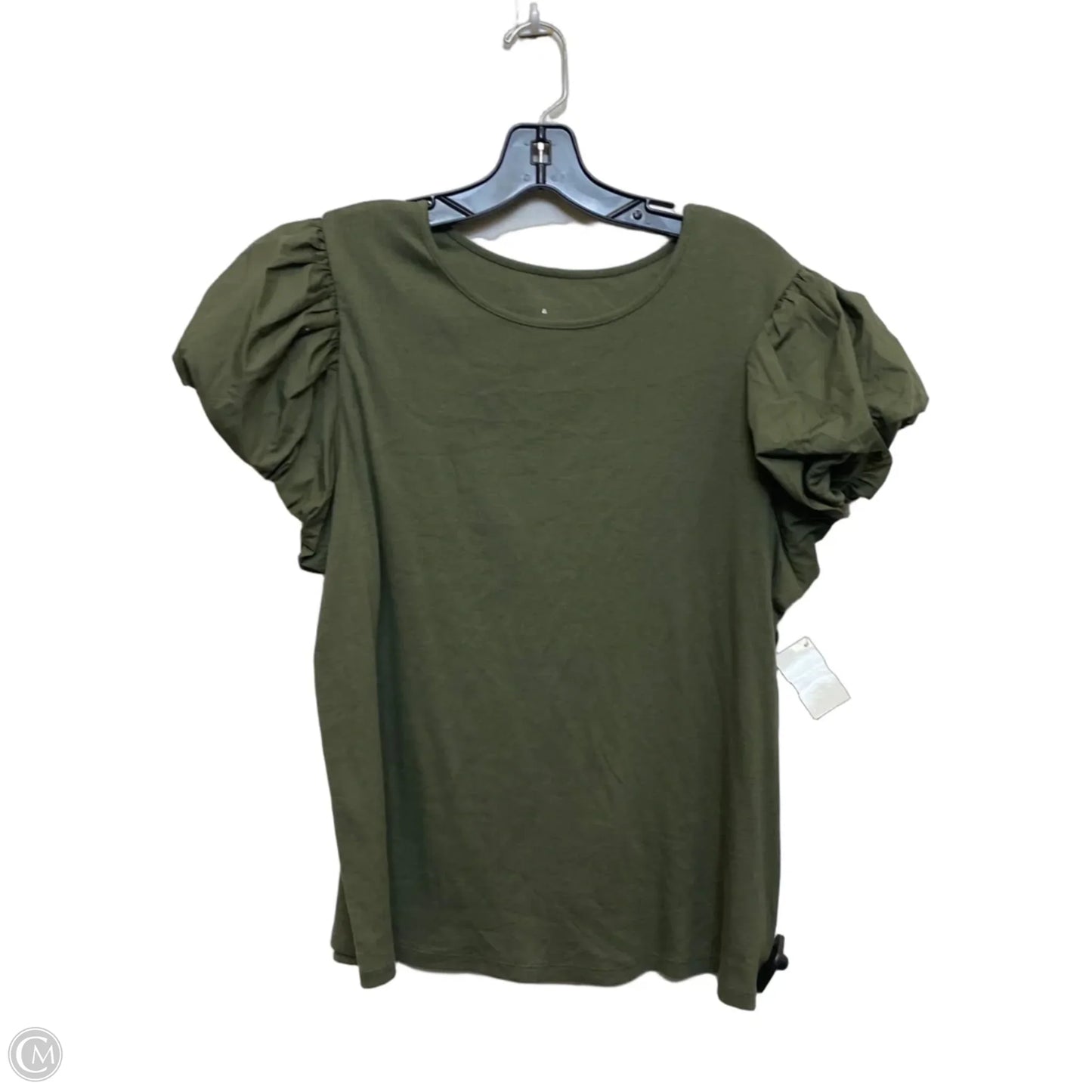 Top Short Sleeve By A New Day In Green, Size: Xxl