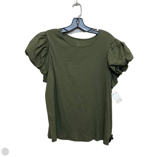 Top Short Sleeve By A New Day In Green, Size: Xxl