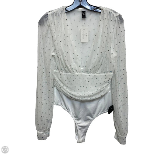 Bodysuit By Windsor In White, Size: M