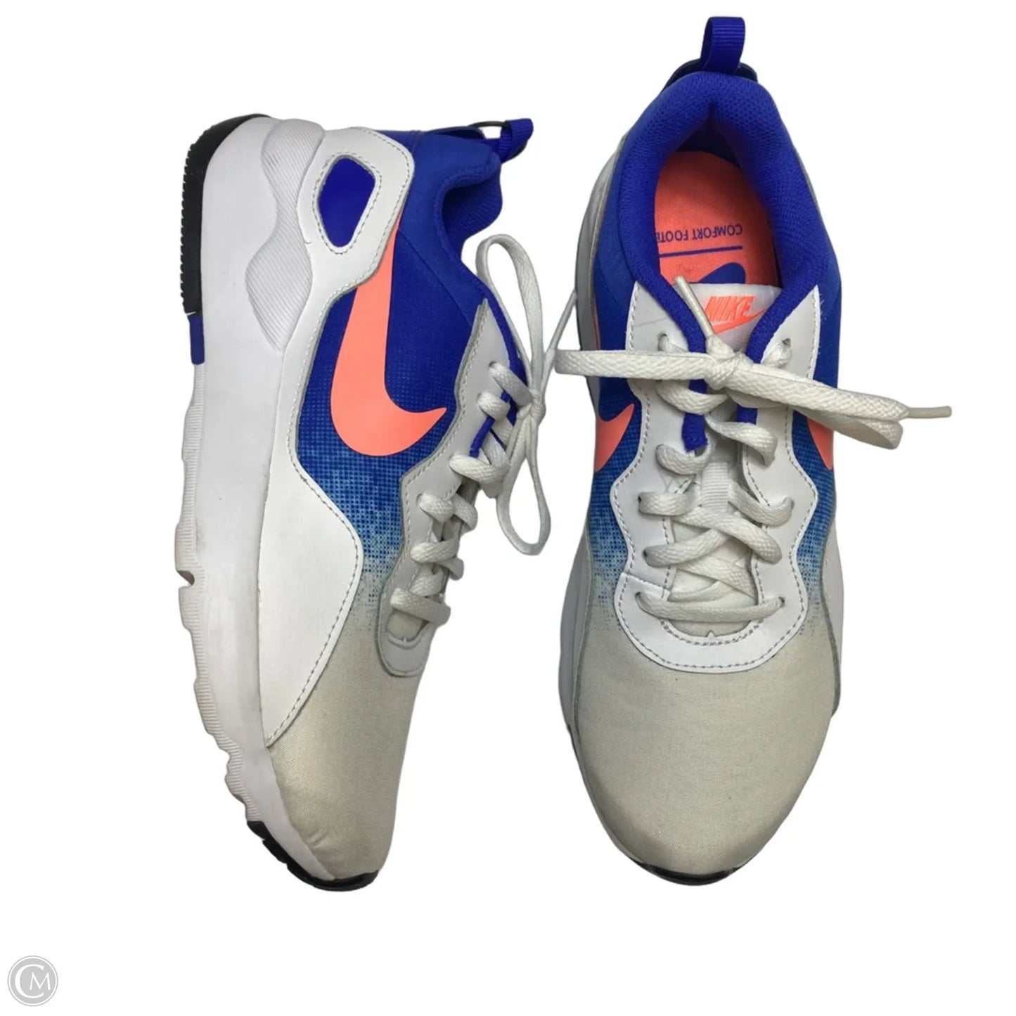 Shoes Athletic By Nike In White, Size: 8.5