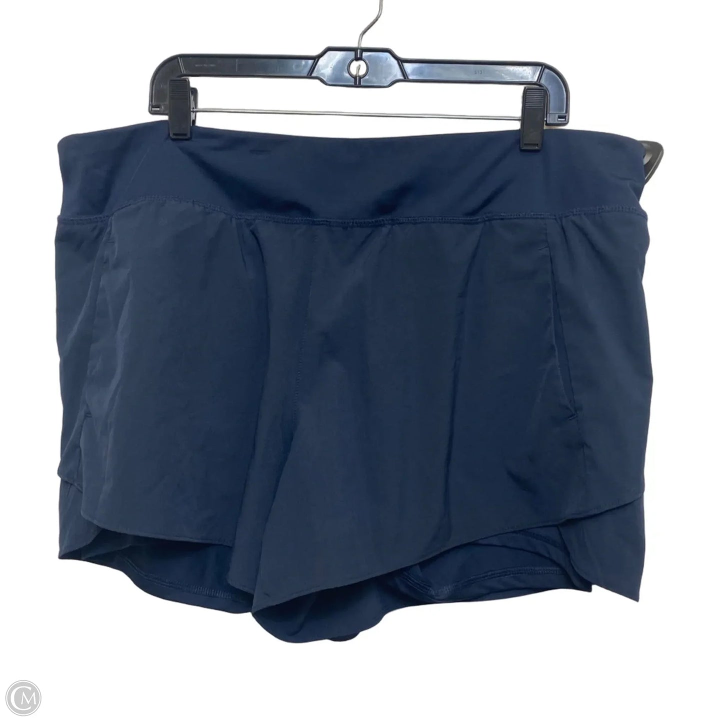 Athletic Skort By Avia In Blue, Size: Xxl