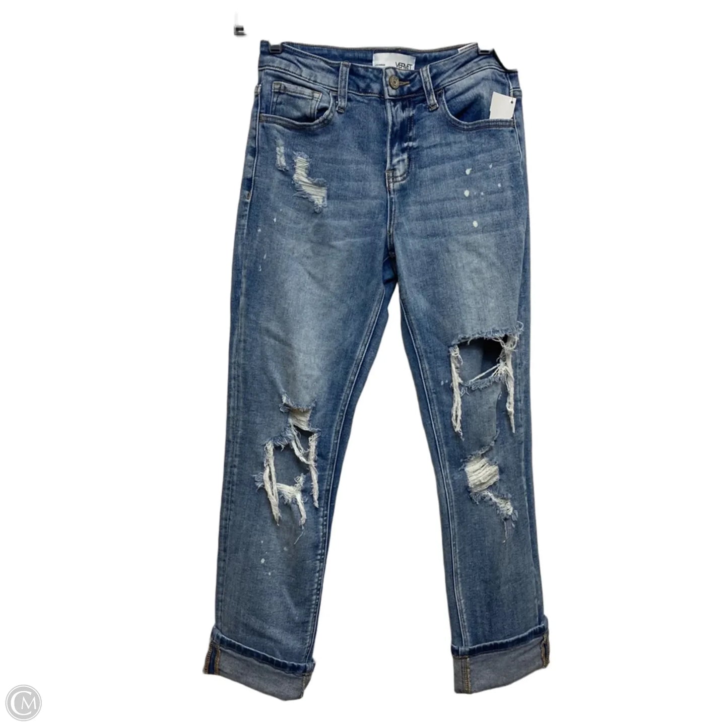 Jeans Skinny By Vervet In Blue Denim, Size: 2