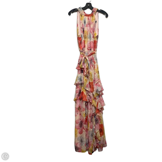 Dress Casual Midi By Alex Marie In Multi-colored, Size: L