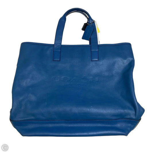 Tote Designer By Coach, Size: Large