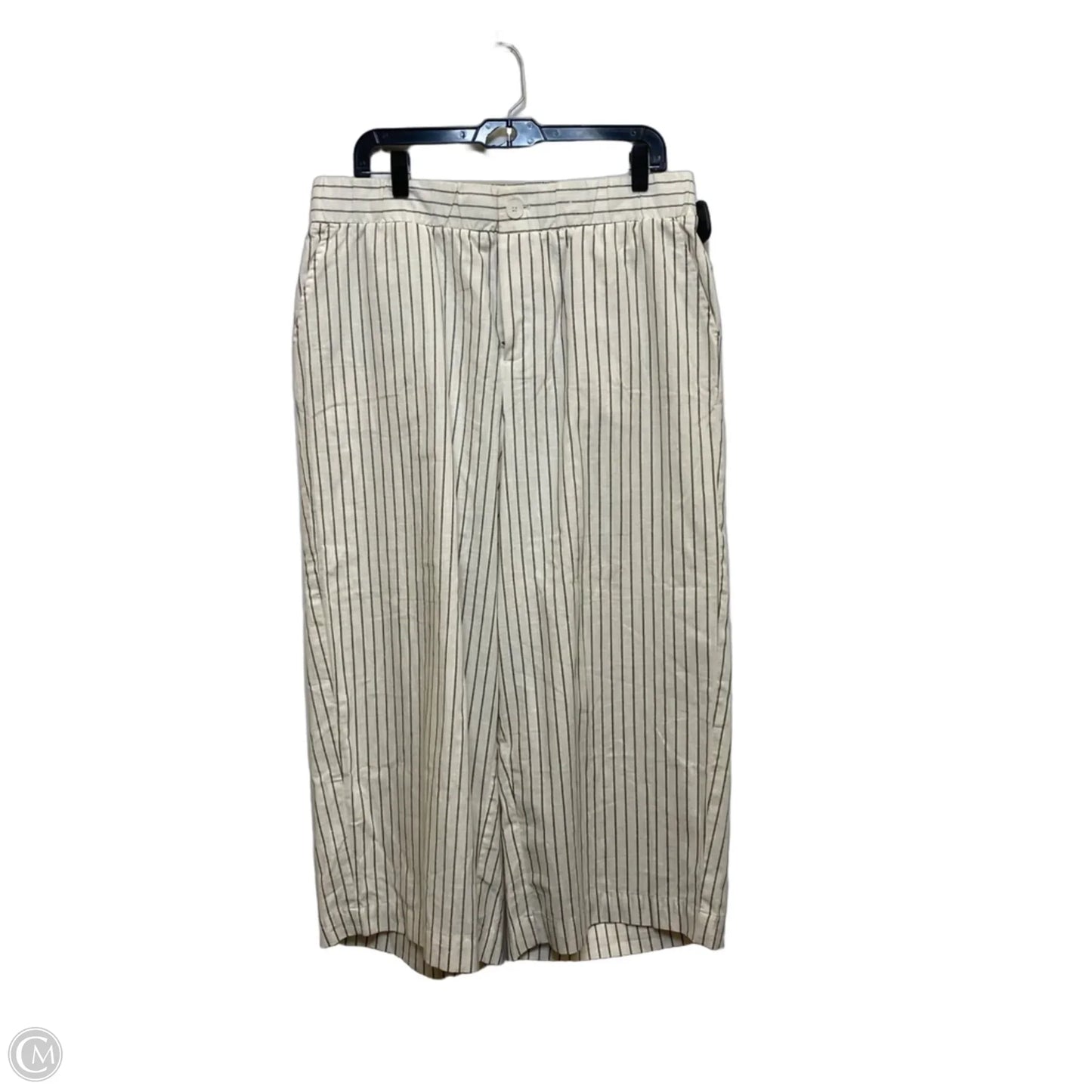 Pants Wide Leg By Torrid In White, Size: 12