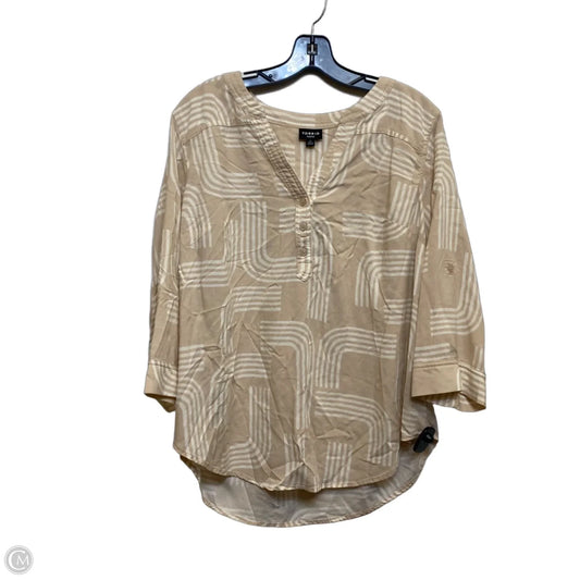 Top Long Sleeve By Torrid In Cream, Size: L