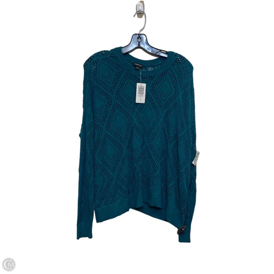 Top Long Sleeve By Torrid In Green, Size: L