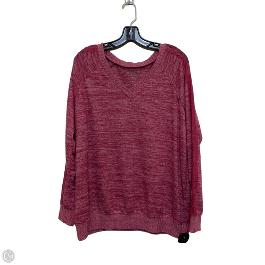 Top Long Sleeve By Torrid In Red, Size: L