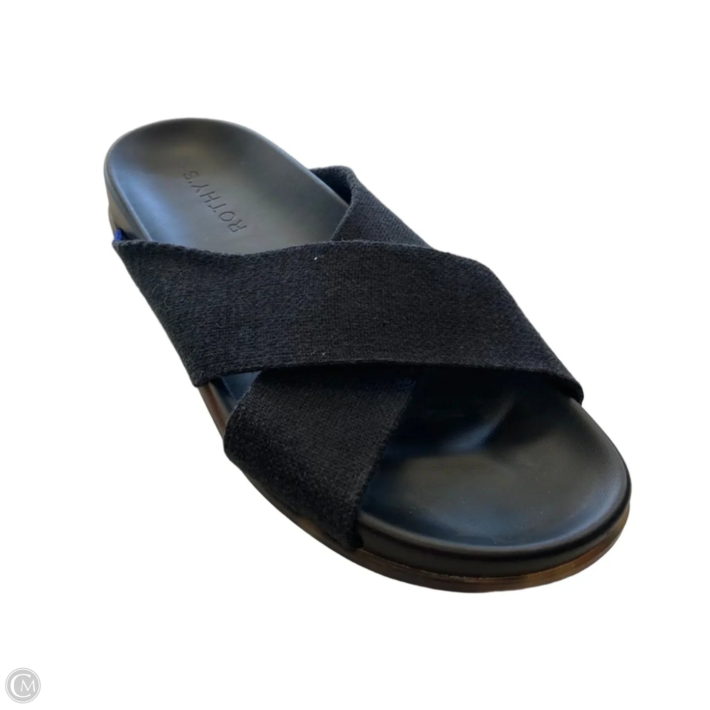 Sandals Designer By Rothys In Black, Size: 8