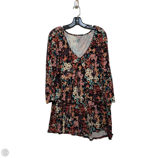 Top Long Sleeve By West Bound In Multi-colored, Size: 3x