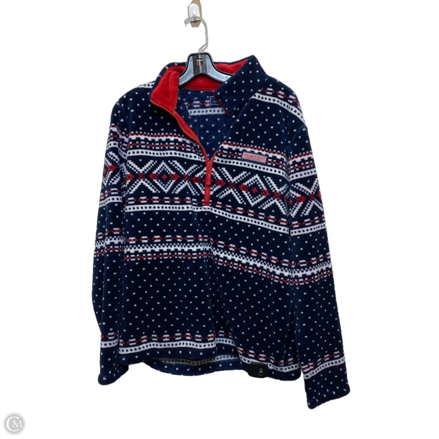 Sweatshirt Designer By Vineyard Vines In Navy, Size: M