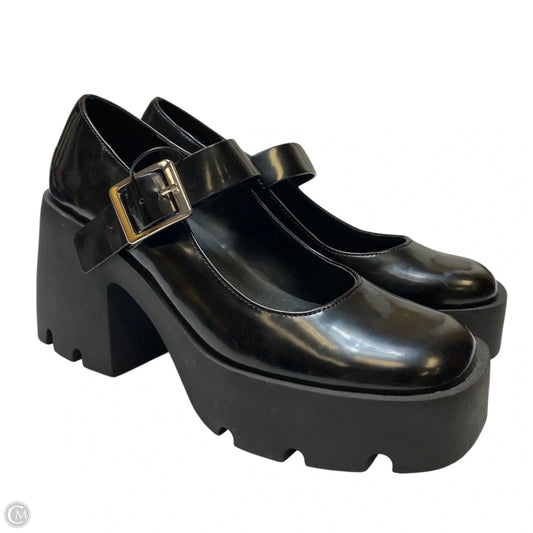 Shoes Heels Platform By Steve Madden In Black, Size: 8.5