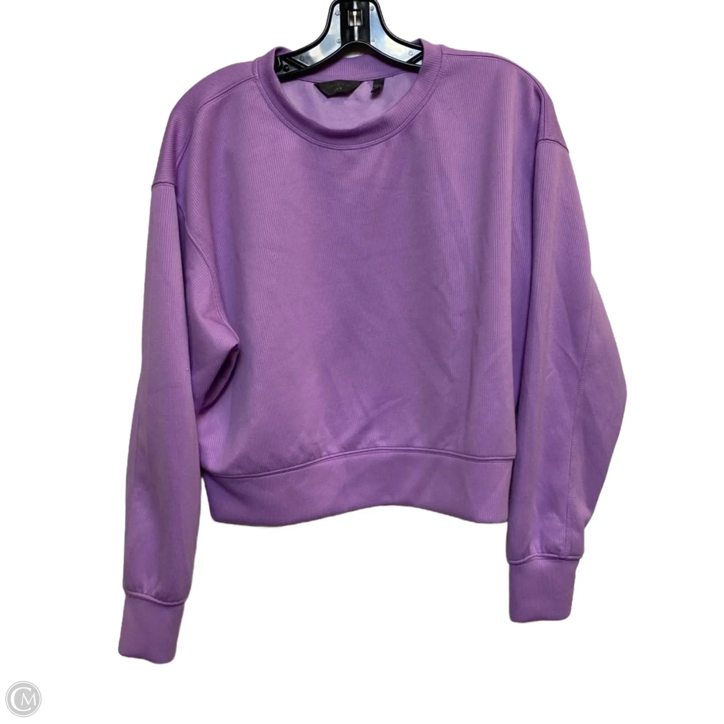 Athletic Sweatshirt Crewneck By Danskin In Purple, Size: S