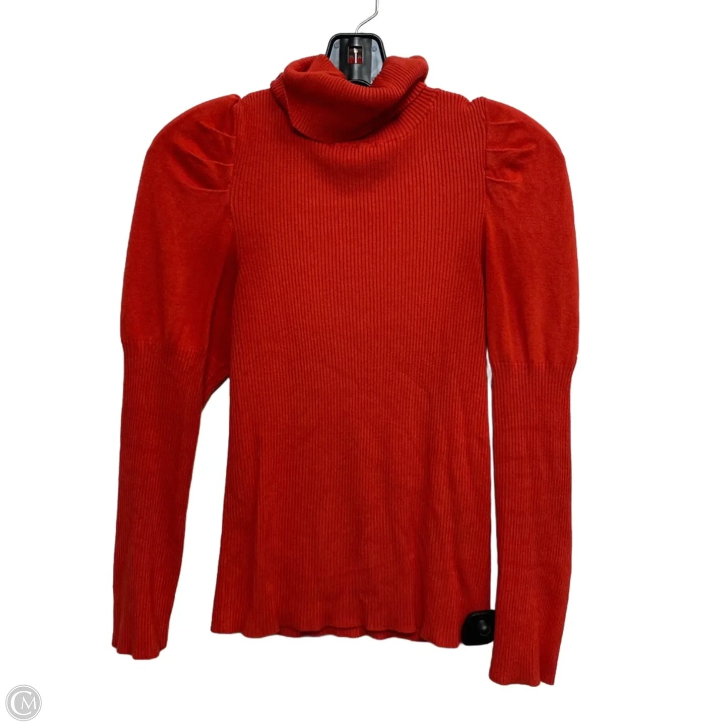 Top Long Sleeve By Anthropologie In Red, Size: M