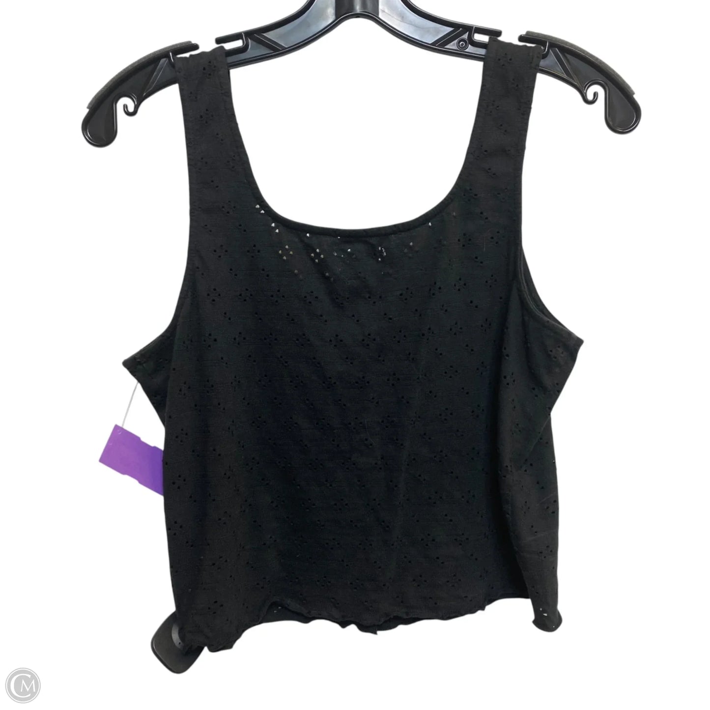Top Sleeveless By True Craft In Black, Size: M