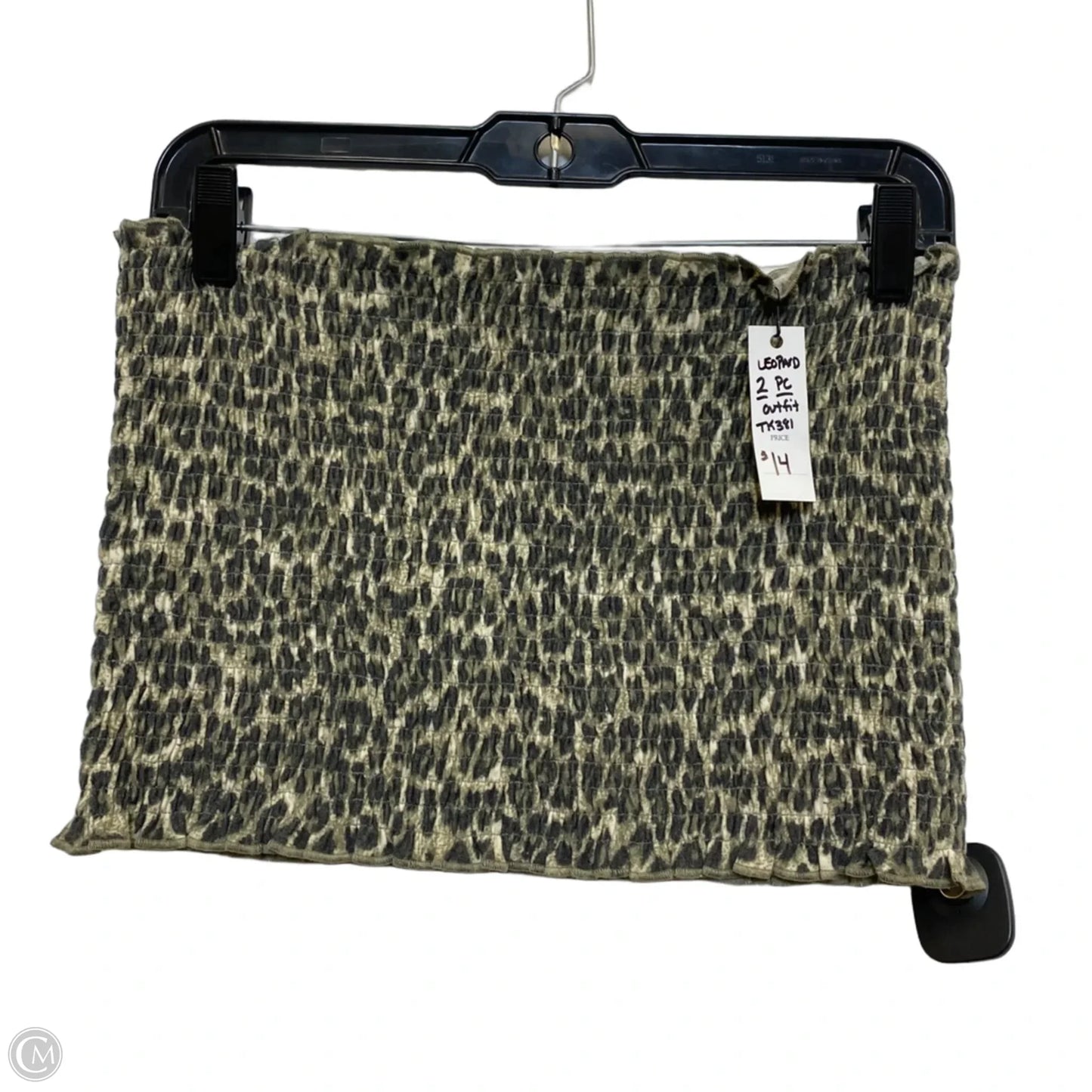 Top Sleeveless By Zenana In Animal Print, Size: Xl