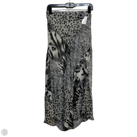 Skirt Maxi By Thirty/Thirty In Black & Grey, Size: S