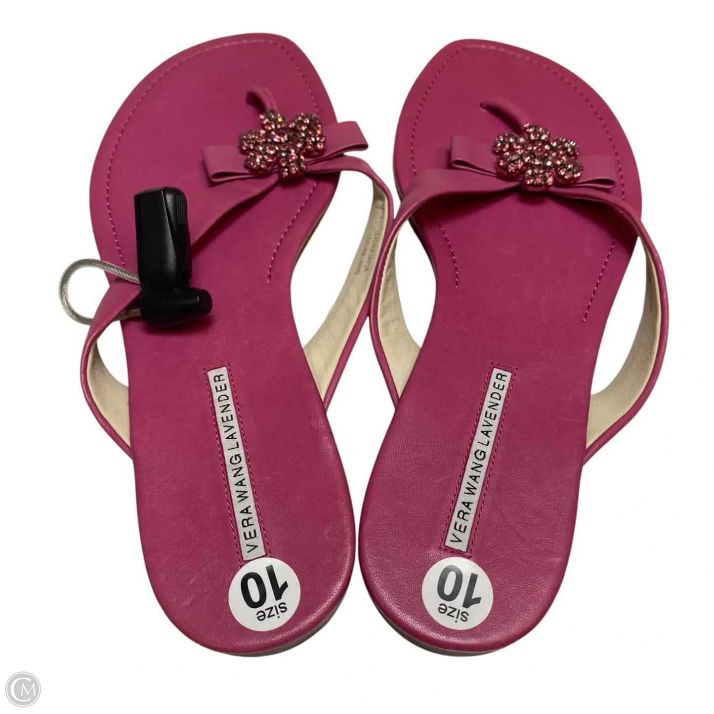 Sandals Designer By Vera Wang In Pink, Size: 10