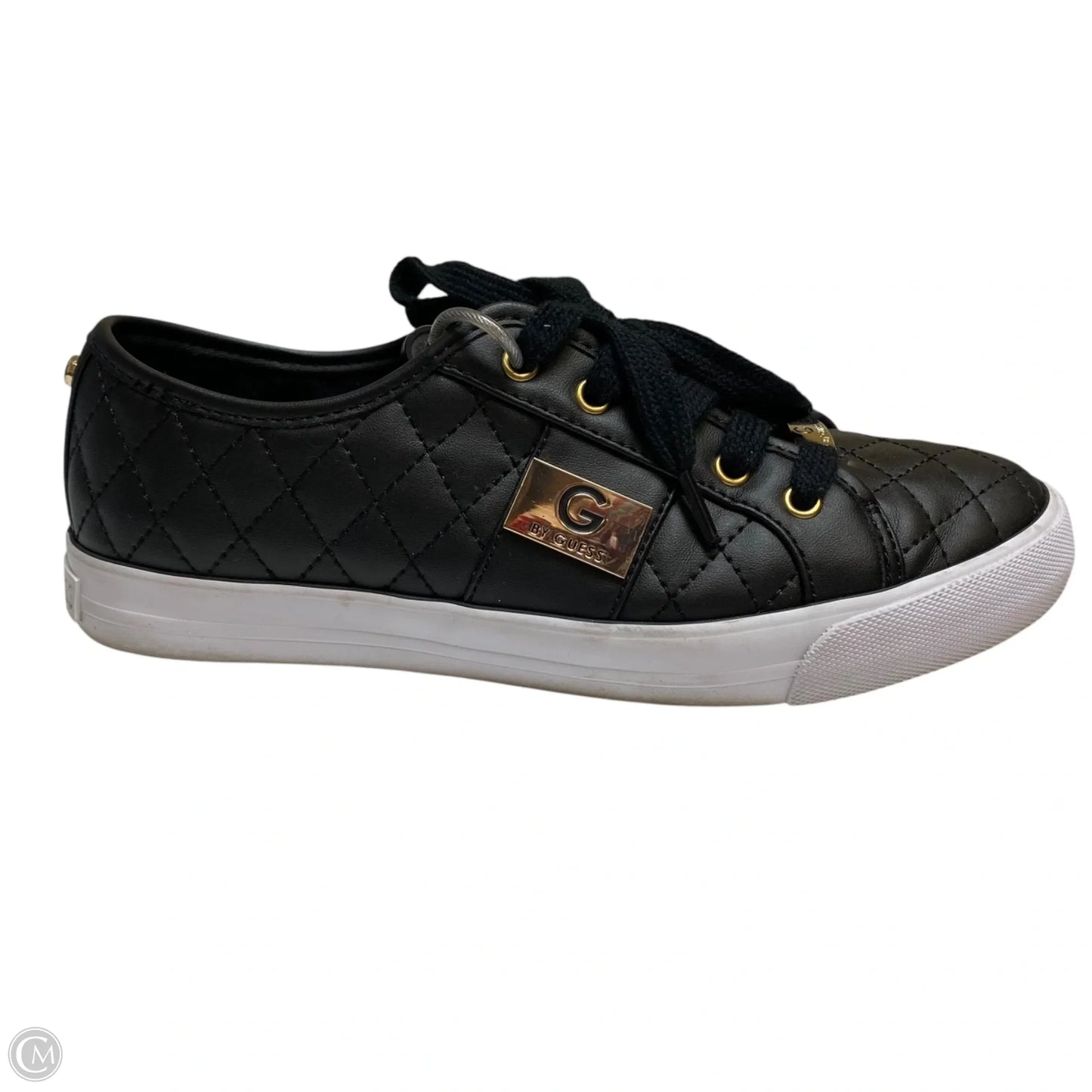 Shoes Sneakers By Guess In Black, Size: 7