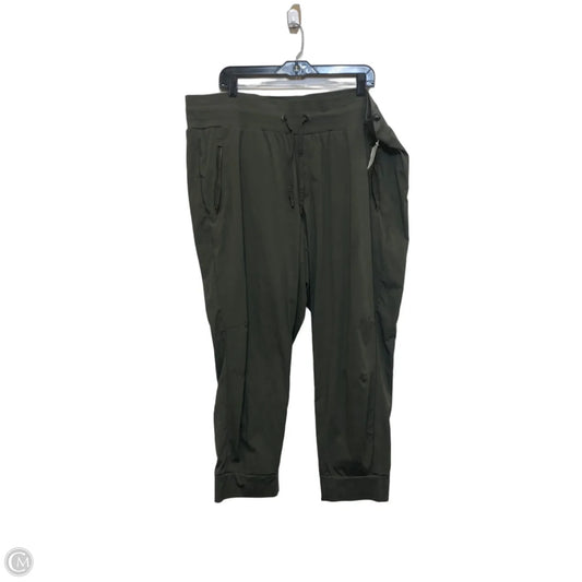 Athletic Pants By Athleta In Green, Size: 2x