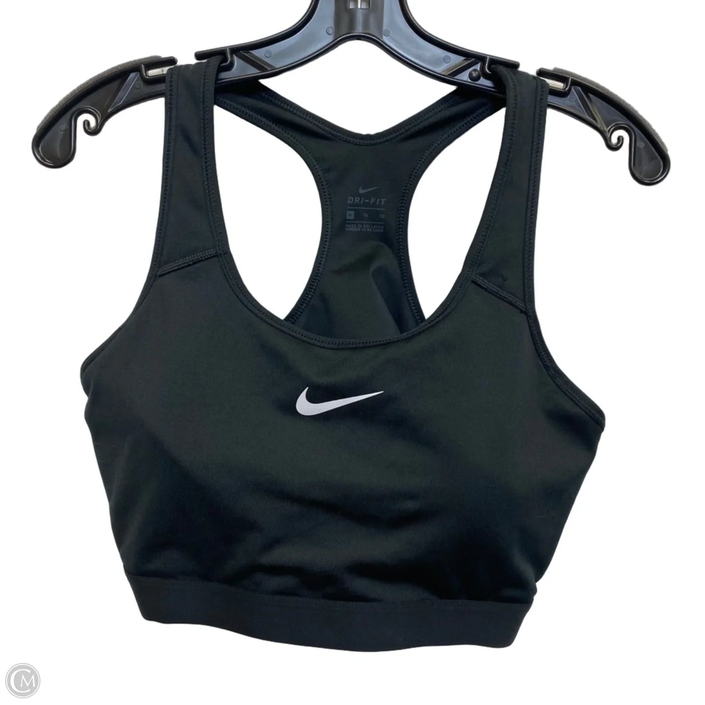 Athletic Bra By Nike In Black, Size: Xl