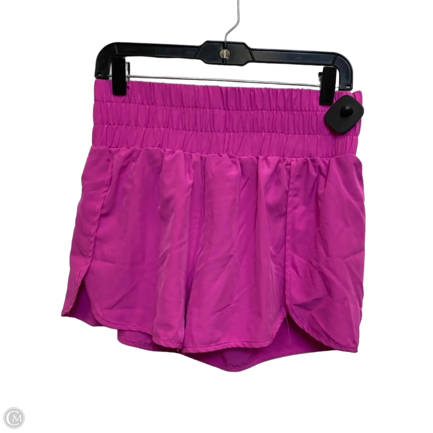 Athletic Shorts By Pink Lily In Pink, Size: L
