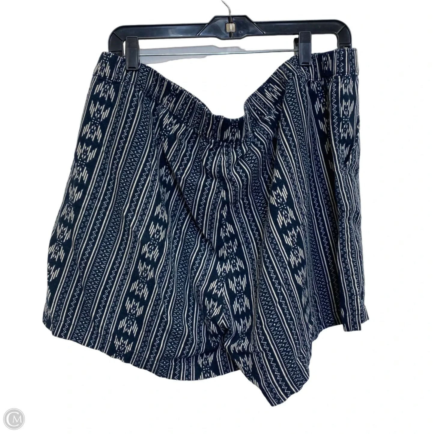 Shorts By Weatherproof In Blue & White, Size: Xxl