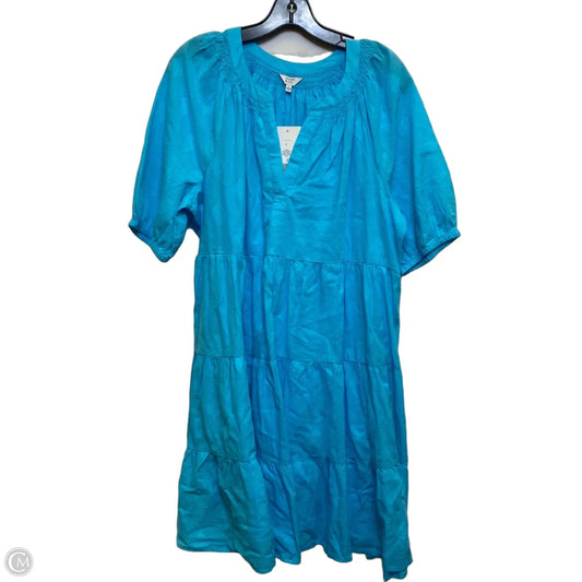 Dress Casual Short By Crown And Ivy In Blue, Size: L