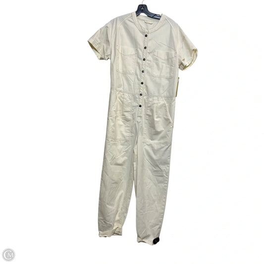 Jumpsuit Designer By Pistola In Cream, Size: M