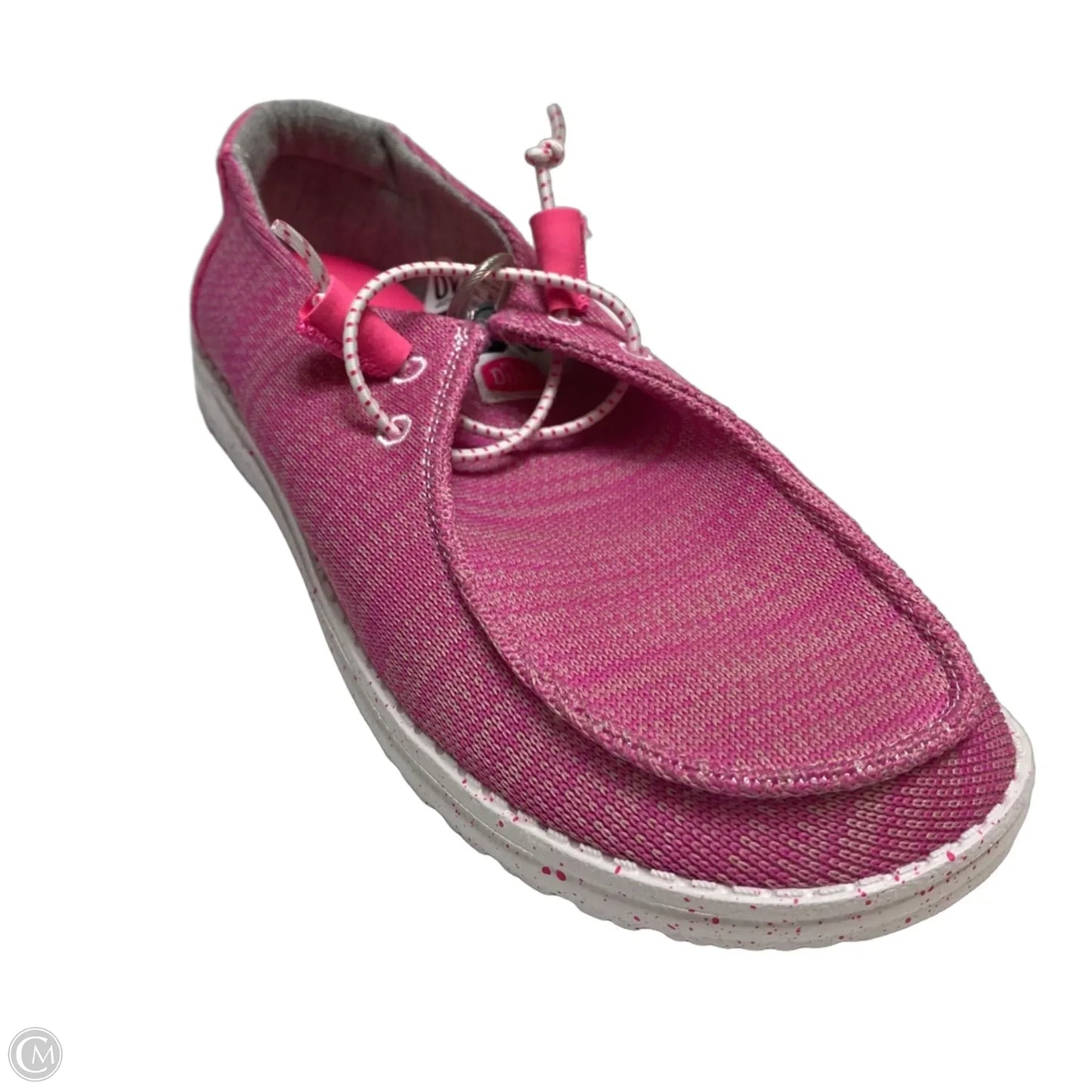 Shoes Flats By Hey Dude In Pink, Size: 10